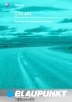 Blaupunkt CDC-A01 - Owners Manual 